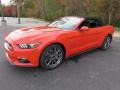 2016 Competition Orange Ford Mustang GT Premium Convertible  photo #7