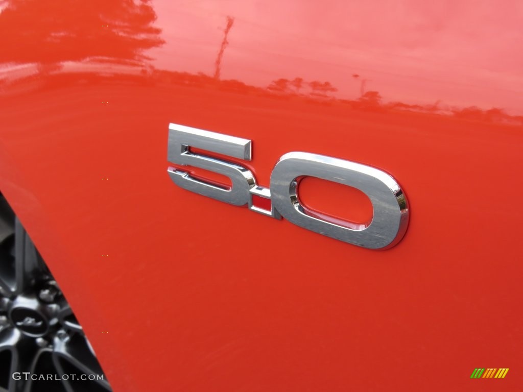 2016 Mustang GT Premium Convertible - Competition Orange / Ebony photo #11