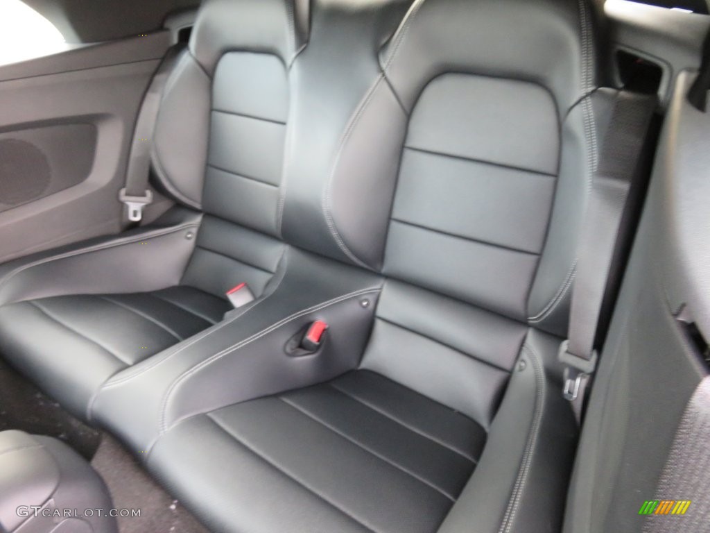 Ebony Interior 2016 Ford Mustang GT Premium Convertible Photo #109071653