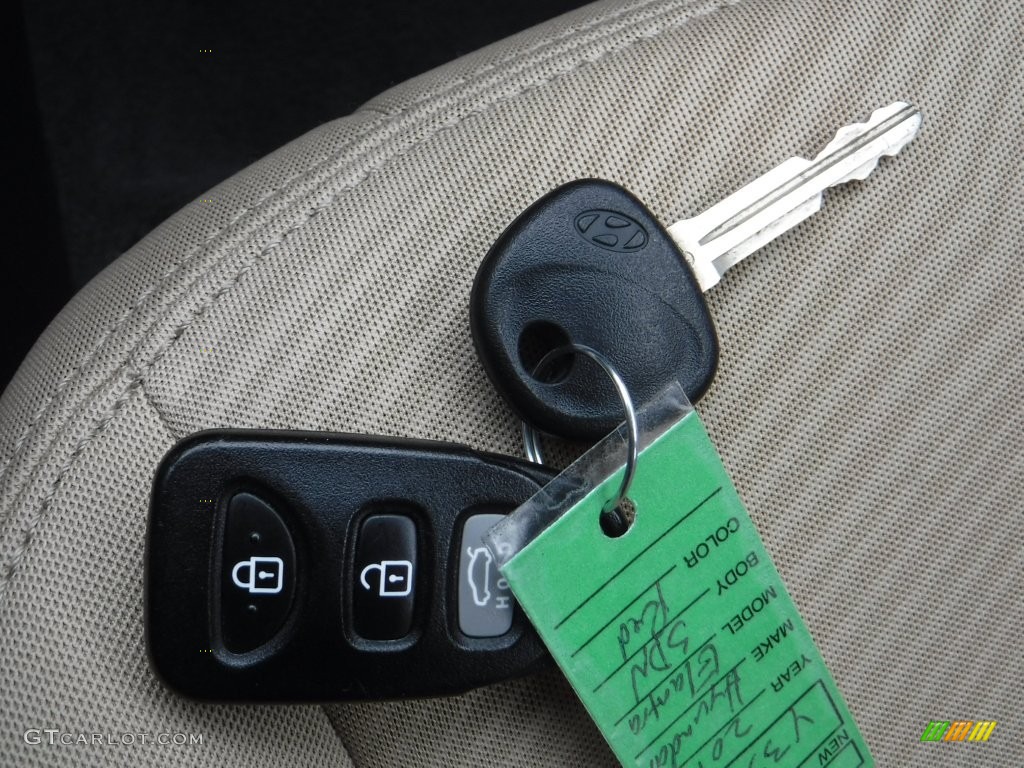 2013 Elantra GLS - Sparkling Ruby / Beige photo #18