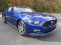 Deep Impact Blue Metallic 2016 Ford Mustang EcoBoost Coupe Exterior