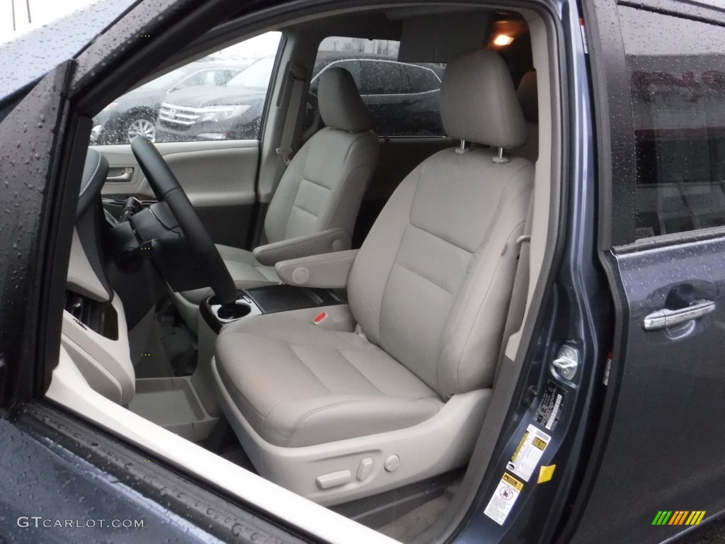 2015 Sienna XLE - Shoreline Blue Pearl / Ash photo #15