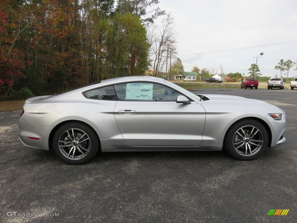 Ingot Silver Metallic 2016 Ford Mustang EcoBoost Coupe Exterior Photo #109072985