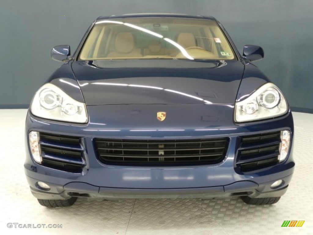 2010 Cayenne Tiptronic - Marine Blue Metallic / Havanna/Sand Beige photo #3