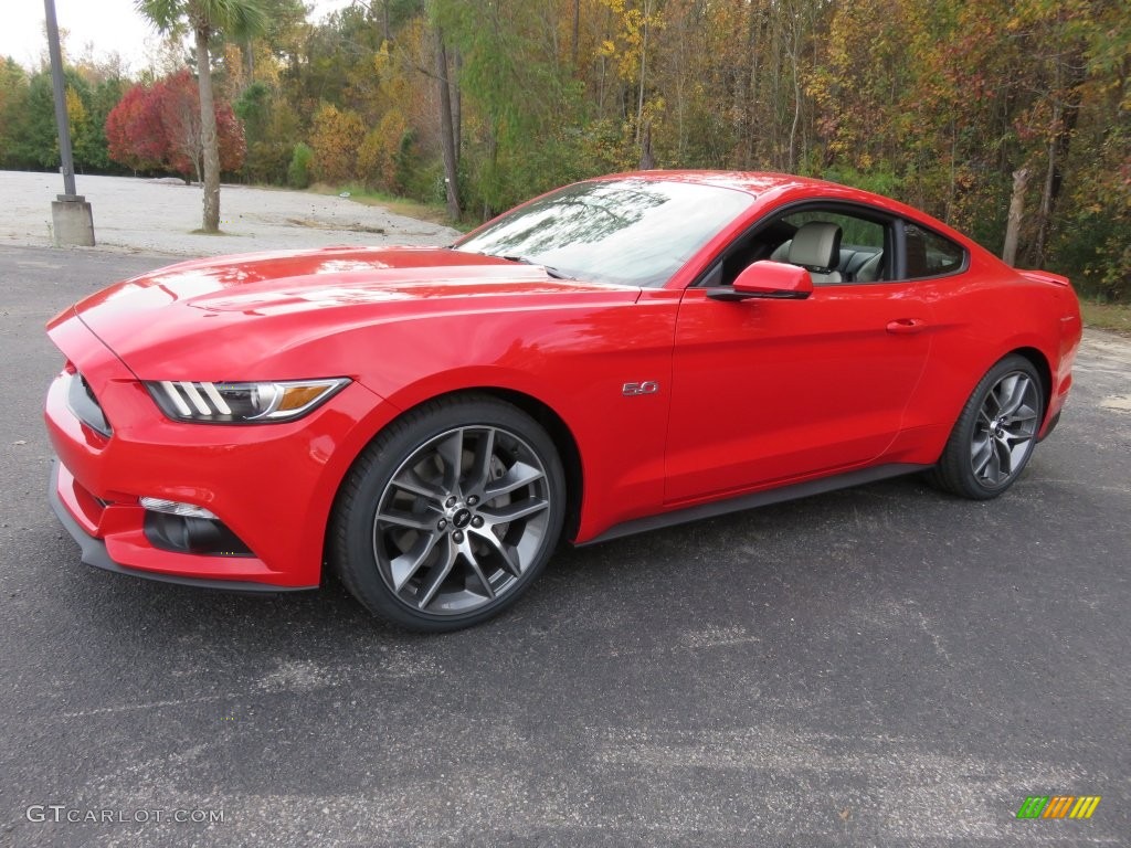 2016 Mustang GT Coupe - Race Red / Dark Ceramic photo #7