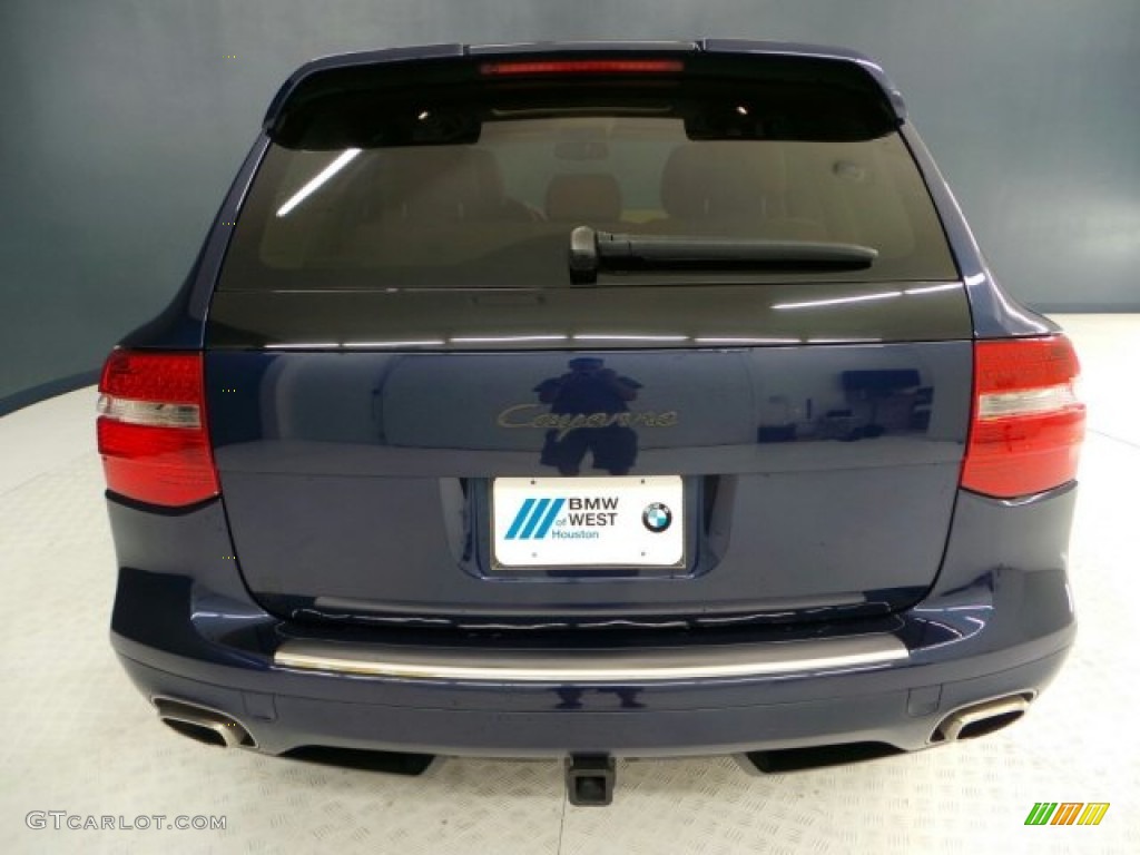 2010 Cayenne Tiptronic - Marine Blue Metallic / Havanna/Sand Beige photo #6