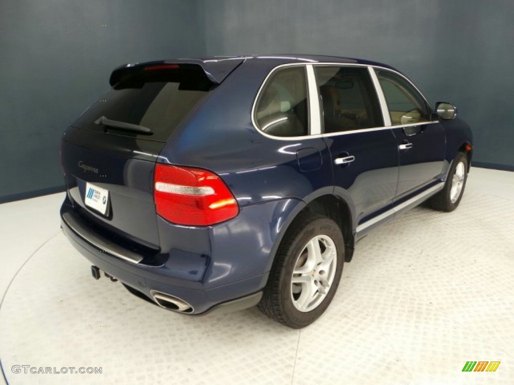 2010 Cayenne Tiptronic - Marine Blue Metallic / Havanna/Sand Beige photo #7