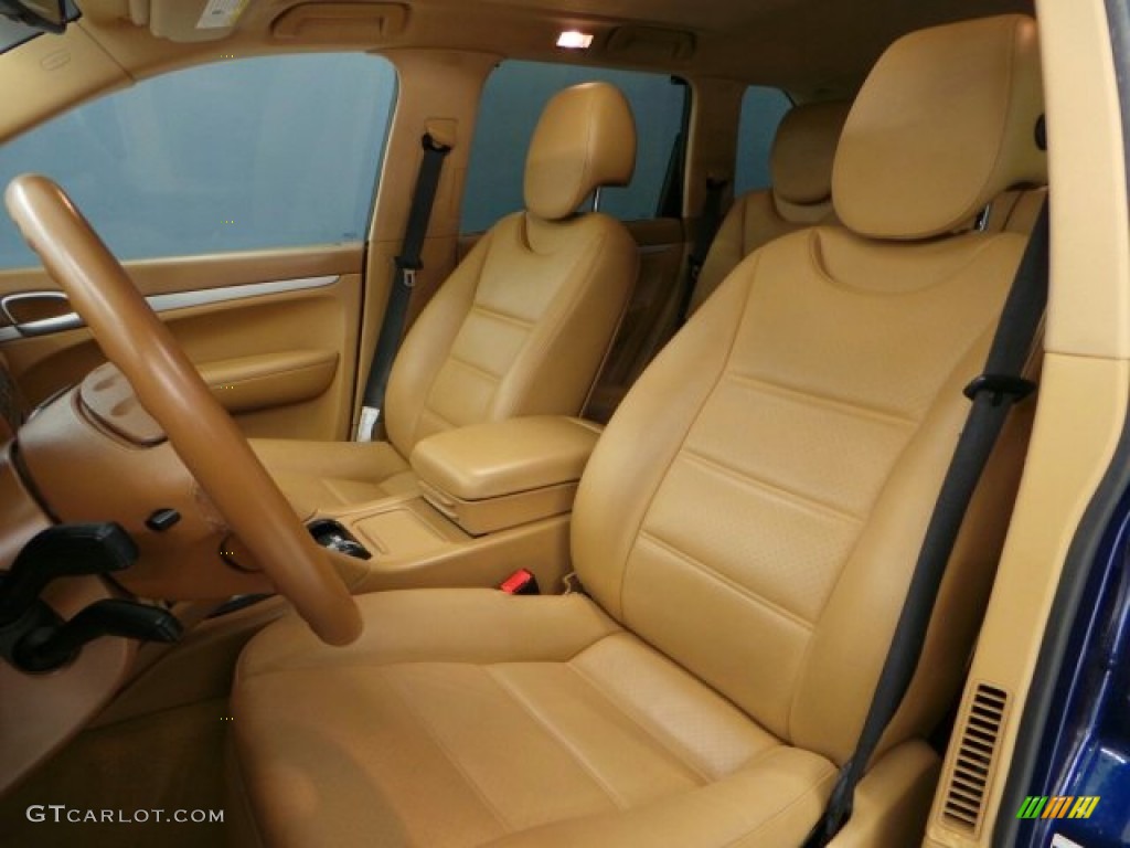 2010 Cayenne Tiptronic - Marine Blue Metallic / Havanna/Sand Beige photo #13