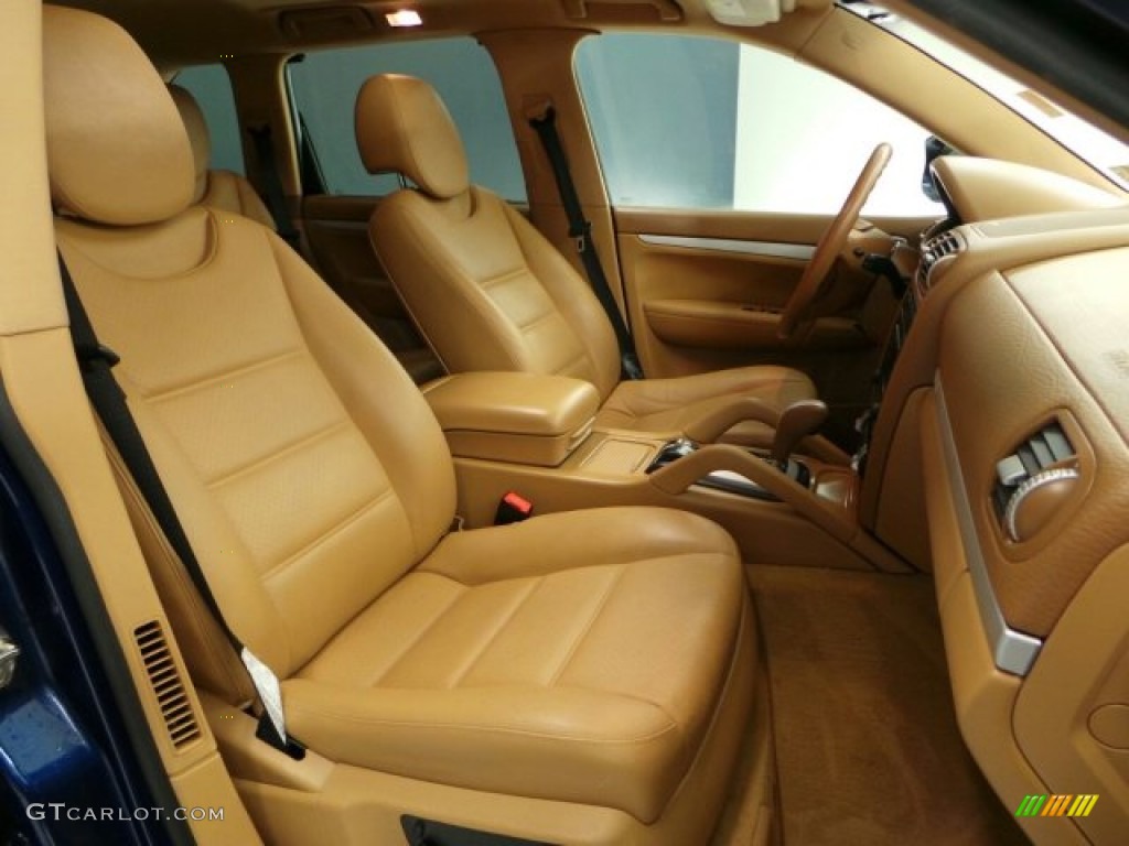 2010 Cayenne Tiptronic - Marine Blue Metallic / Havanna/Sand Beige photo #31