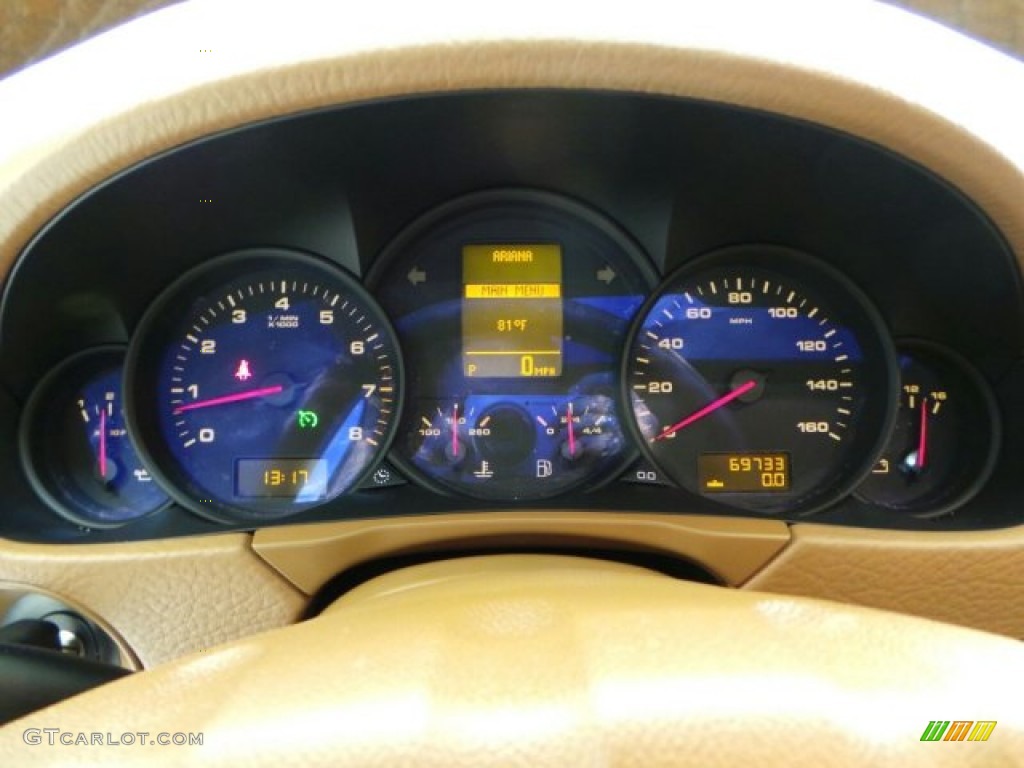 2010 Cayenne Tiptronic - Marine Blue Metallic / Havanna/Sand Beige photo #34