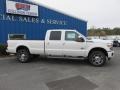 White Platinum Metallic - F350 Super Duty Platinum Crew Cab 4x4 Photo No. 2