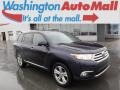 Nautical Blue Metallic 2012 Toyota Highlander Limited 4WD
