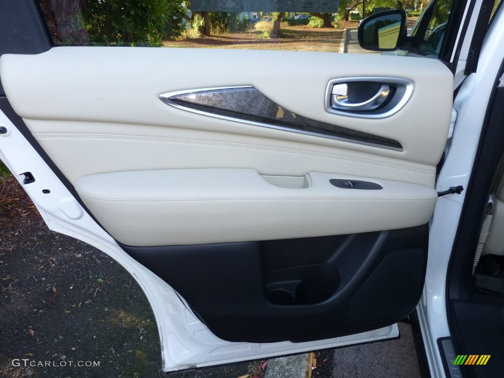 2015 QX60 3.5 AWD - Majestic White / Wheat photo #20