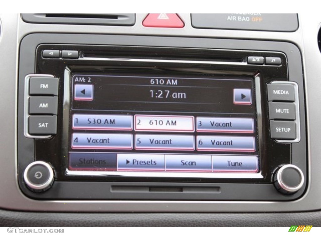 2011 Tiguan S - Deep Black Metallic / Sandstone photo #28