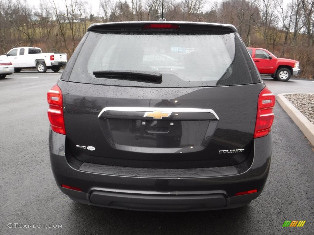 2016 Equinox LS AWD - Tungsten Metallic / Jet Black photo #6