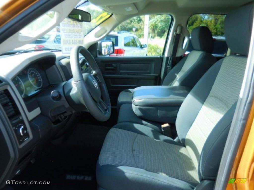 2012 Ram 1500 ST Quad Cab - Tequila Sunrise Pearl / Dark Slate Gray/Medium Graystone photo #4
