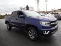 2016 Laser Blue Chevrolet Colorado Z71 Crew Cab 4x4  photo #6