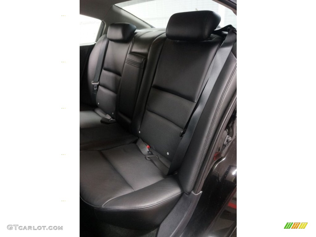 2006 Maxima 3.5 SL - Onyx Black / Black photo #22