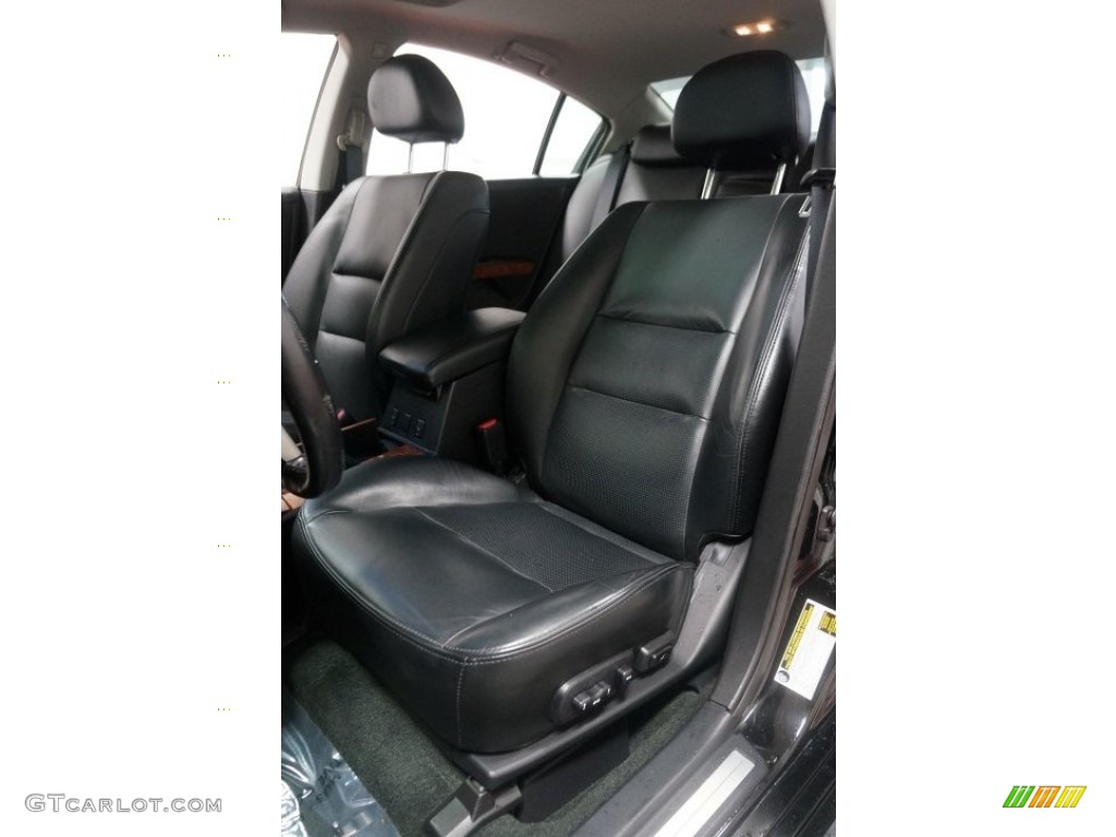 2006 Maxima 3.5 SL - Onyx Black / Black photo #23