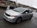 2012 Alabaster Silver Metallic Honda Civic Si Sedan  photo #5