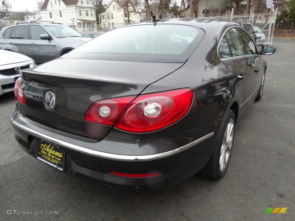 2009 CC Luxury - Mocha Brown Metallic / Black photo #6