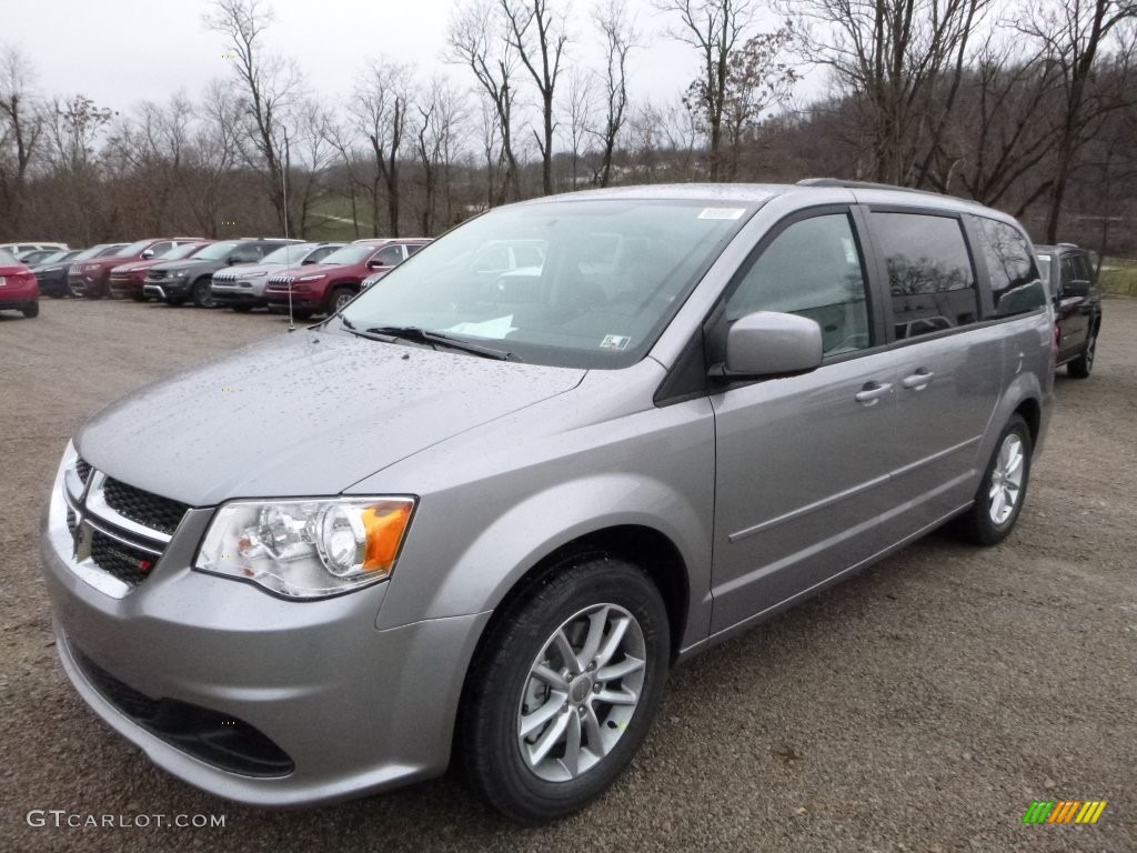 2016 Grand Caravan SXT - Billet Silver Metallic / Black/Light Graystone photo #1