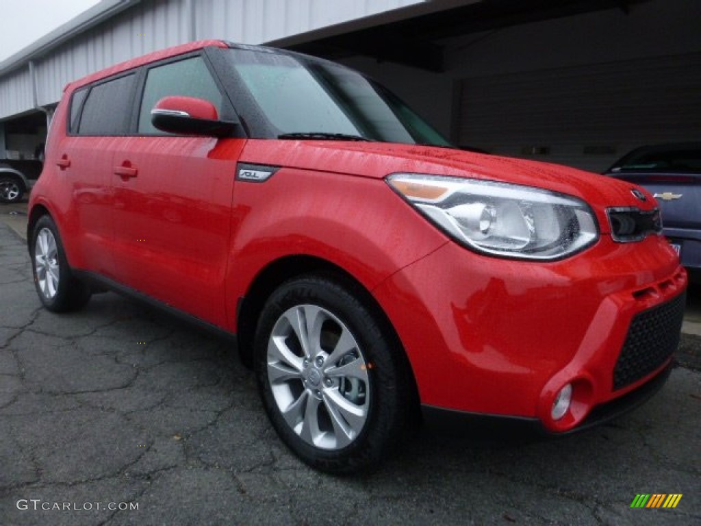 Inferno Red 2016 Kia Soul ! Exterior Photo #109084221