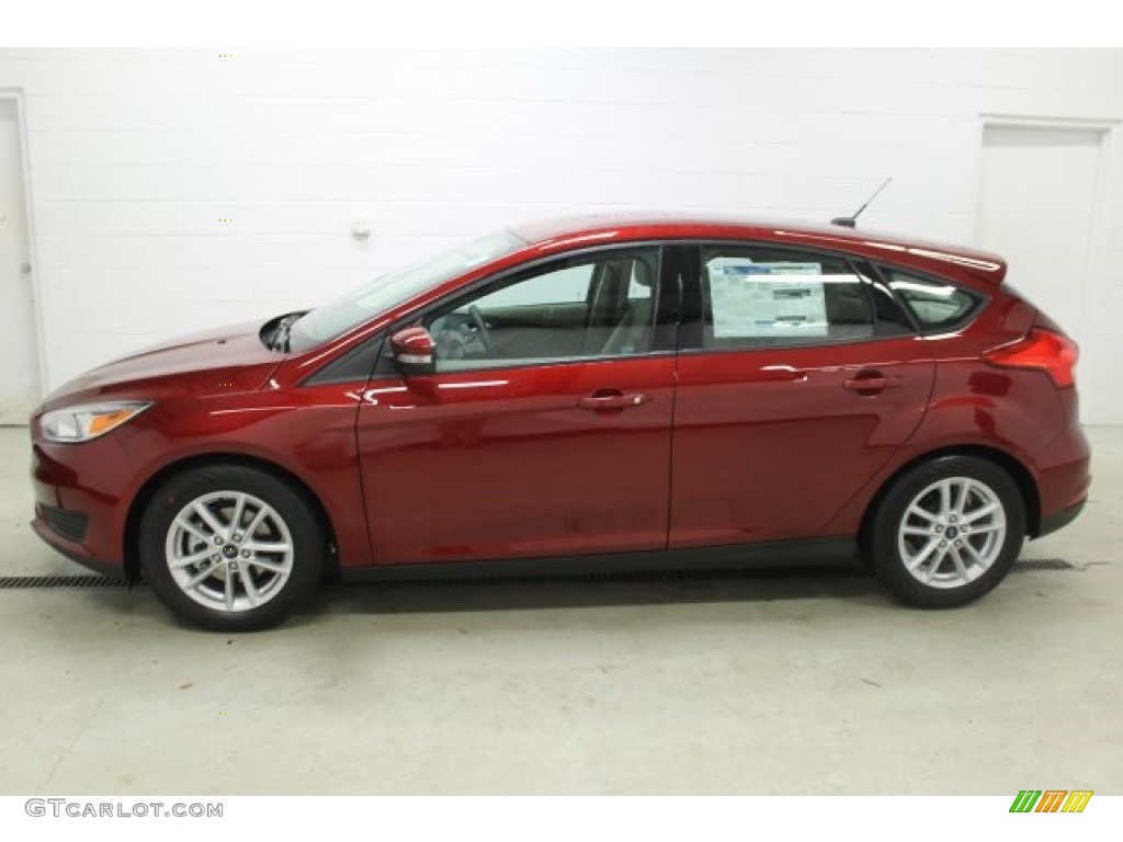 2016 Ruby Red Ford Focus SE Hatch 109062007 Car Color