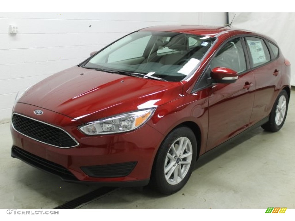 Ruby Red 2016 Ford Focus SE Hatch Exterior Photo #109084878