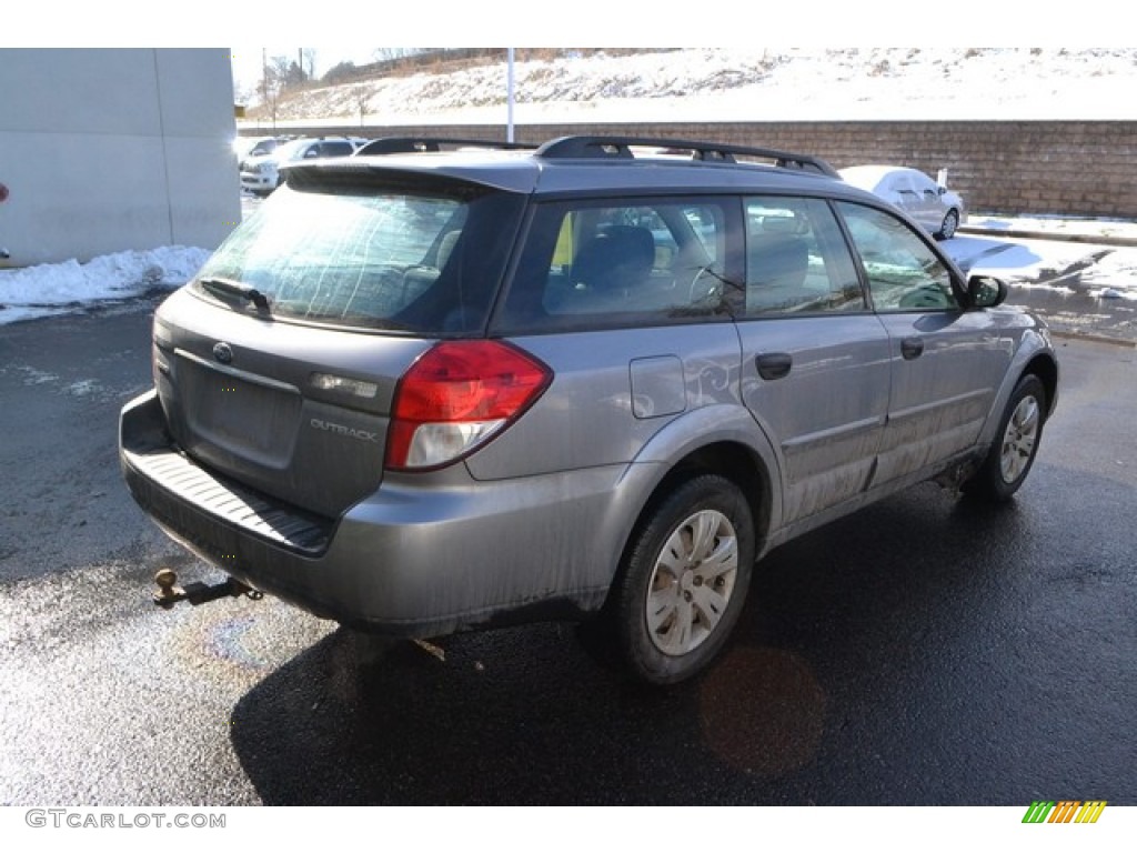 2009 Outback 2.5i Wagon - Quartz Silver Metallic / Off Black photo #2