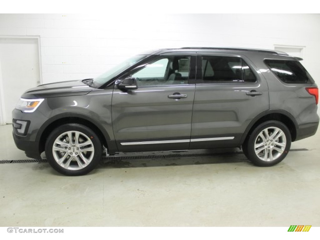 2016 Explorer XLT 4WD - Magnetic Metallic / Ebony Black photo #1