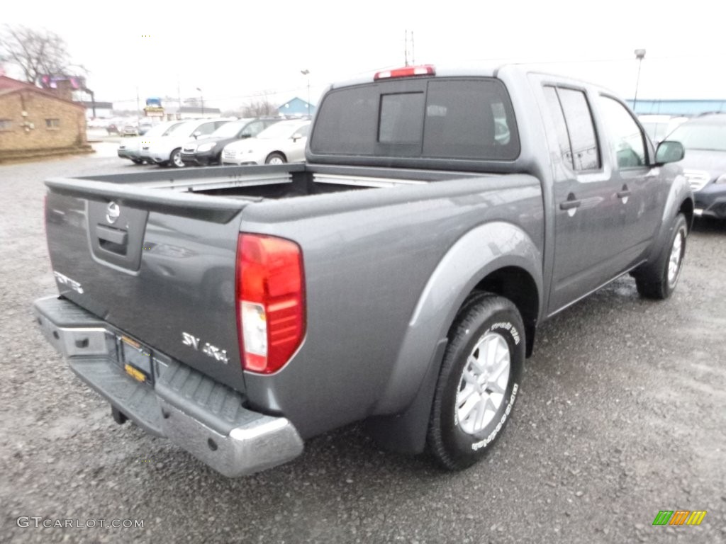 2016 Frontier SV Crew Cab 4x4 - Gun Metallic / Graphite photo #7