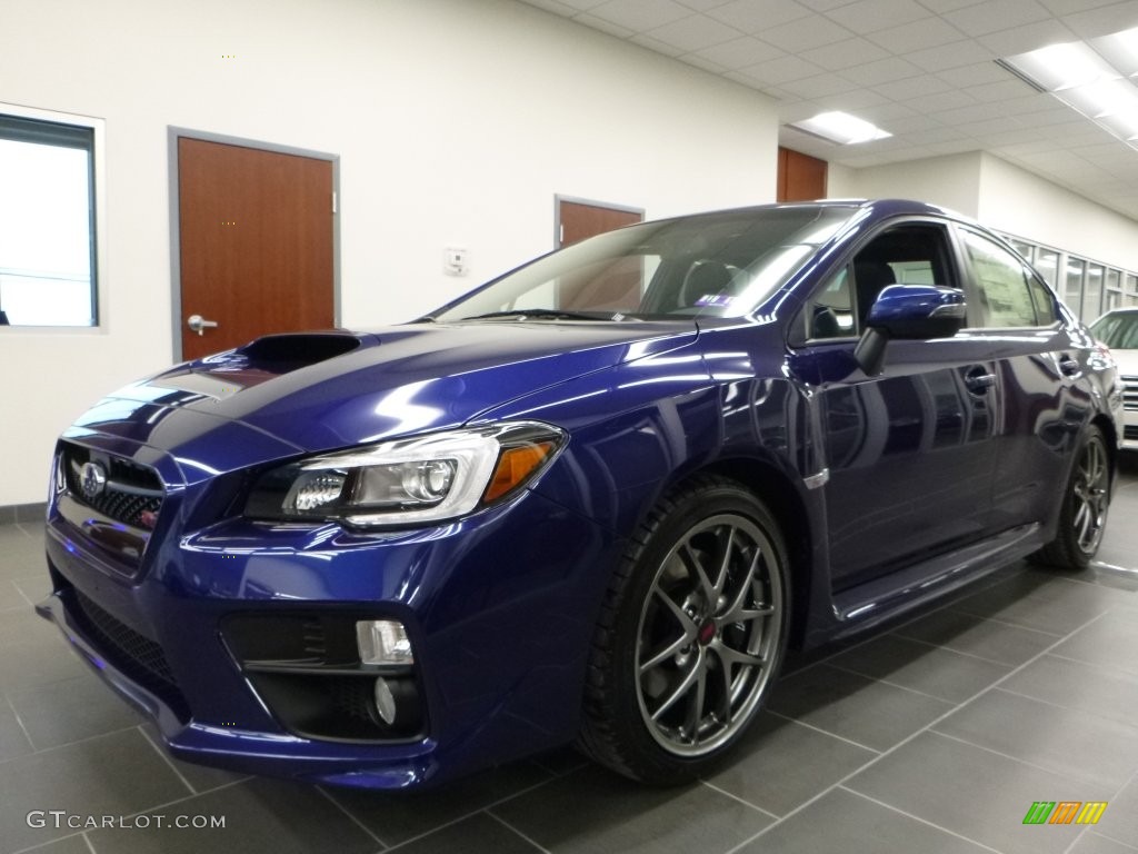 Lapis Blue Pearl 2016 Subaru WRX STI Limited Exterior Photo #109086423