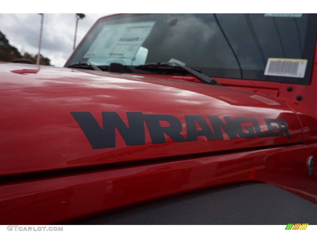 2016 Wrangler Unlimited Sport 4x4 - Firecracker Red / Black photo #13