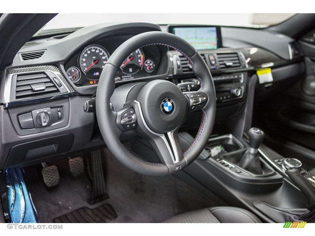 Black Interior 2016 BMW M4 Coupe Photo #109088070