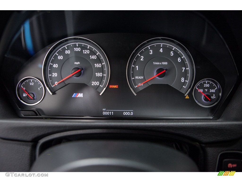 2016 BMW M4 Coupe Gauges Photo #109088085