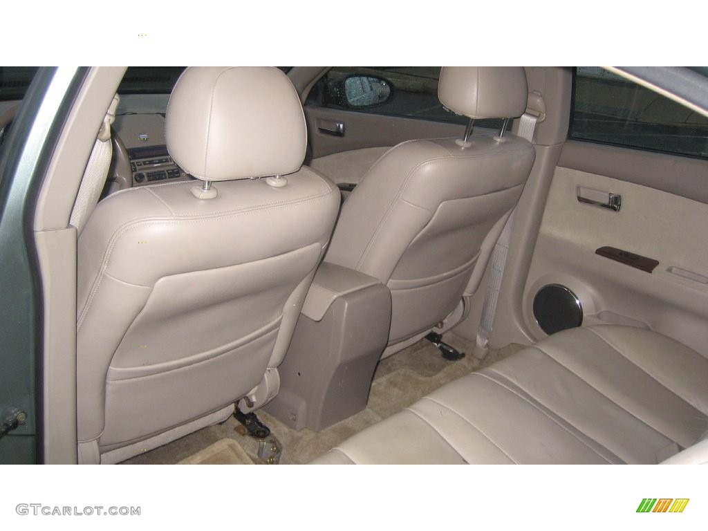 2005 Altima 3.5 SL - Mystic Emerald Green / Blond photo #10