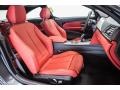  2016 4 Series 428i Coupe Coral Red Interior