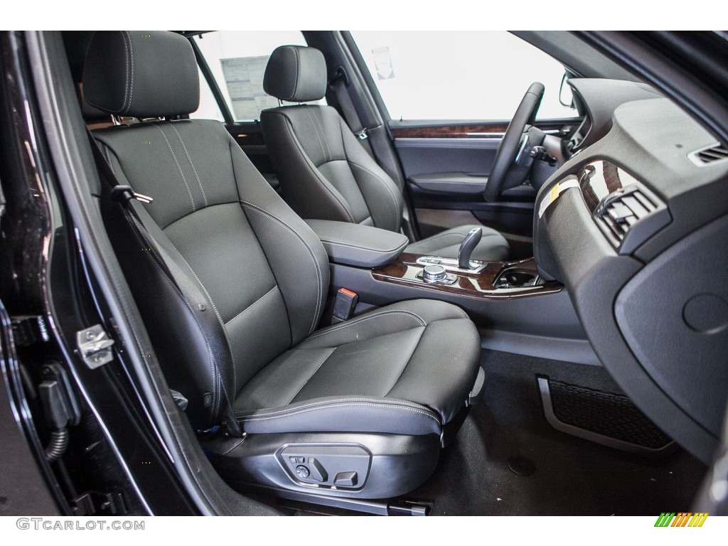 2016 BMW X3 xDrive28d Front Seat Photo #109089103