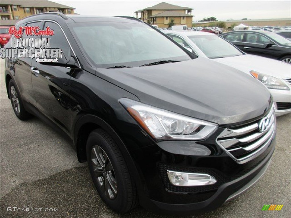 2016 Santa Fe Sport  - Twilight Black / Beige photo #1