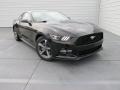 2016 Shadow Black Ford Mustang EcoBoost Coupe  photo #2