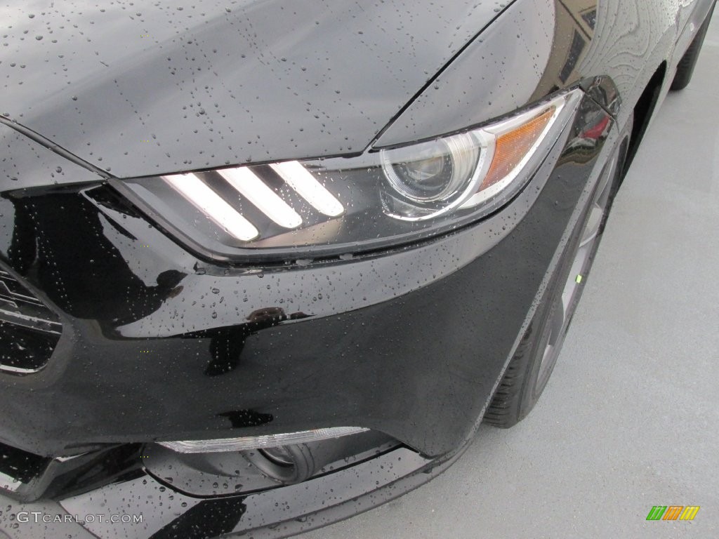 2016 Mustang EcoBoost Coupe - Shadow Black / Ebony photo #9