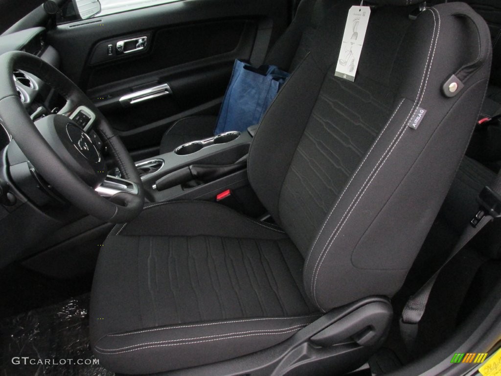 2016 Ford Mustang EcoBoost Coupe Front Seat Photo #109090327