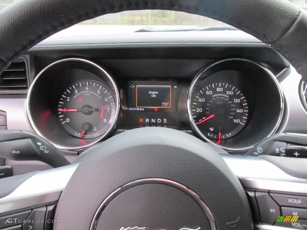 2016 Ford Mustang EcoBoost Coupe Gauges Photo #109090600