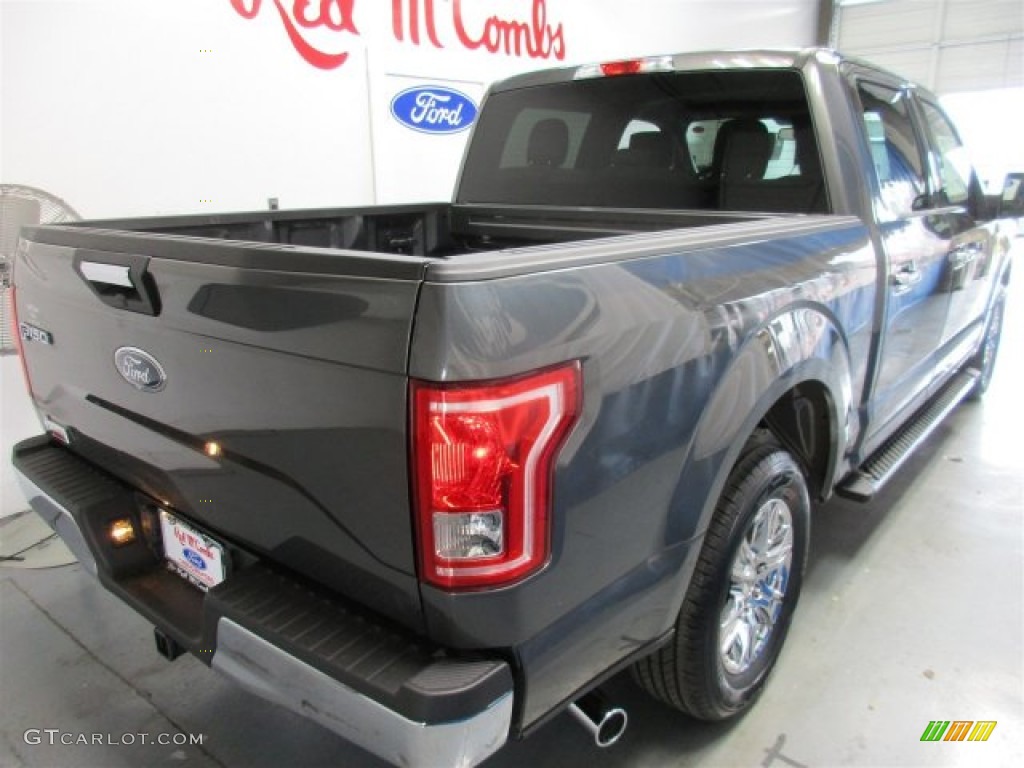 2016 F150 XLT SuperCrew - Magnetic / Medium Earth Gray photo #10