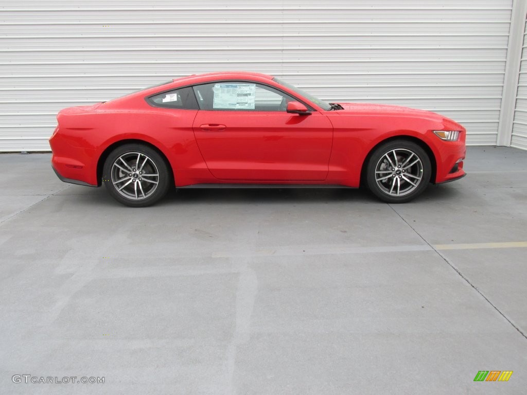 2016 Mustang EcoBoost Premium Coupe - Race Red / Ebony photo #3