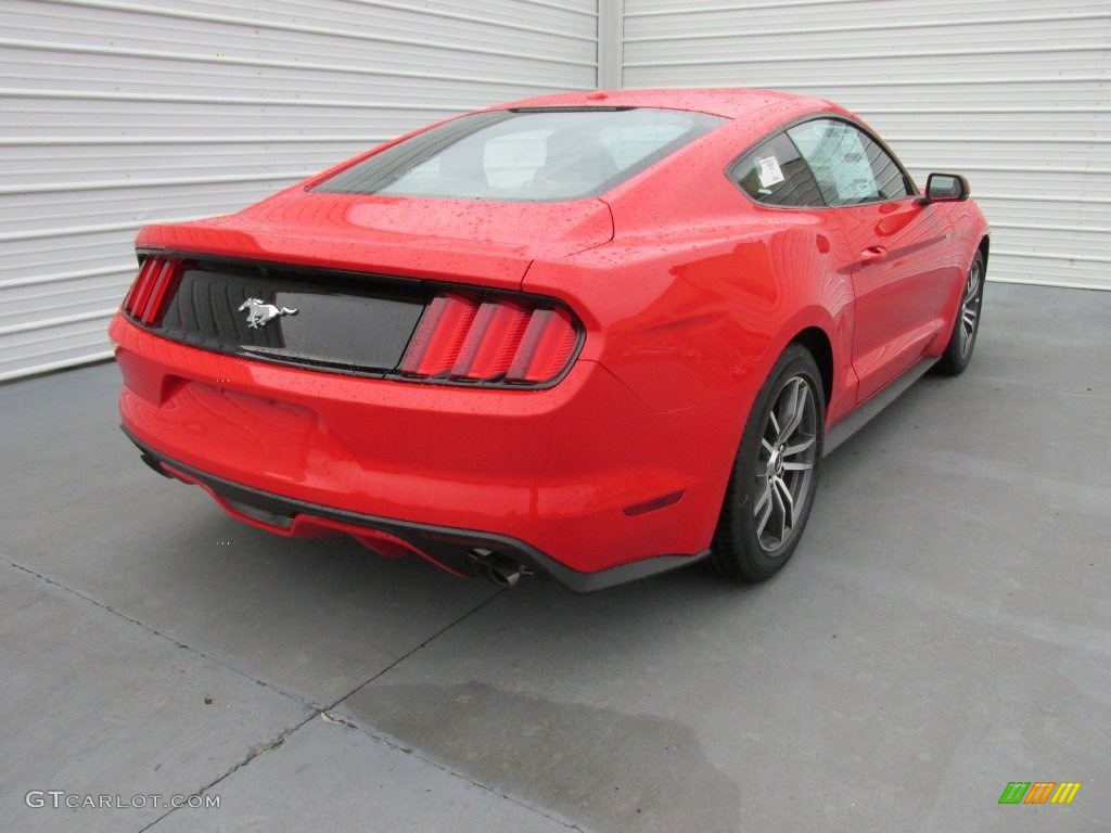 2016 Mustang EcoBoost Premium Coupe - Race Red / Ebony photo #4
