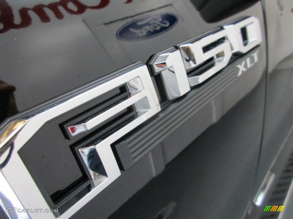 2016 F150 XLT SuperCrew - Shadow Black / Medium Earth Gray photo #4