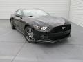 2016 Shadow Black Ford Mustang EcoBoost Premium Coupe  photo #2