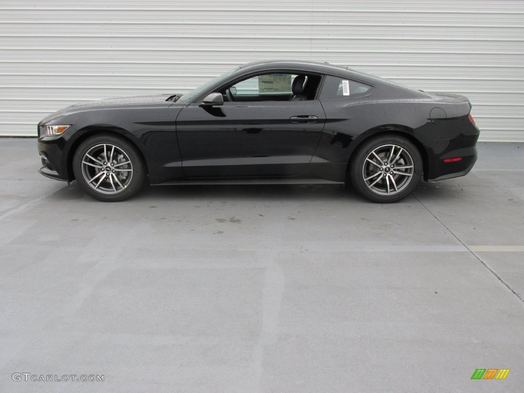 2016 Mustang EcoBoost Premium Coupe - Shadow Black / Ebony photo #6